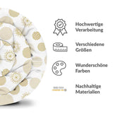 Therapiedecken Bettwäschen Set goldener Weihnachtsschmuck