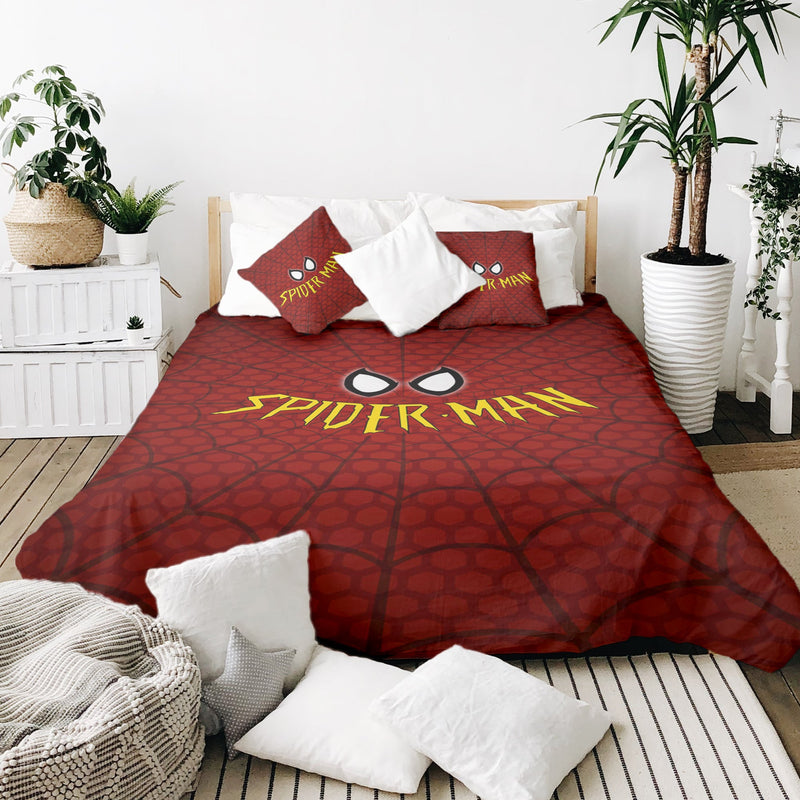 Therapiedecken Baumwollbezug Rot Spiderman