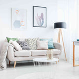 Gesundheitskissen Blattmuster Beige