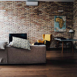 Gesundheitskissen Blattmuster Beige