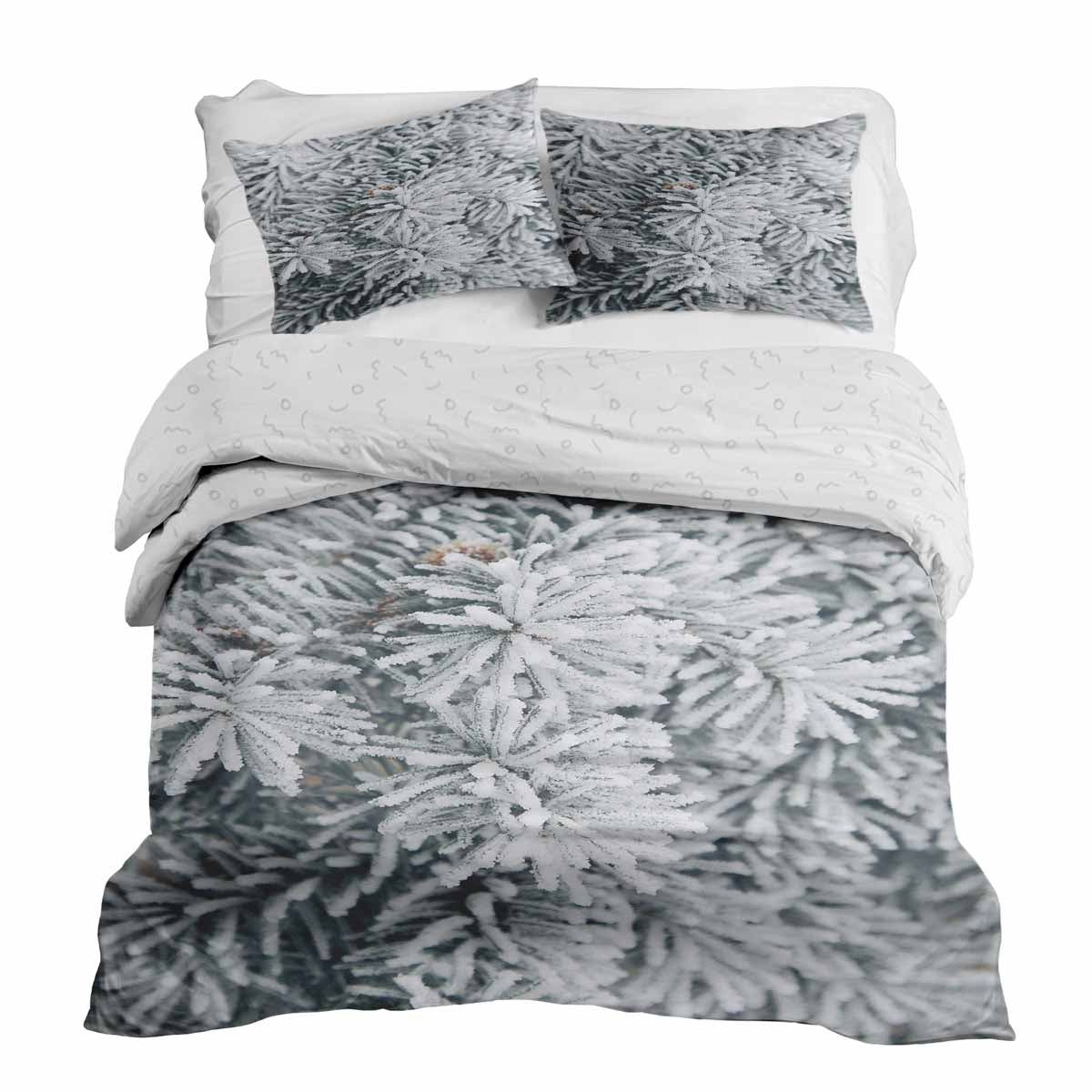 Original Therapiedecke - Baumwoll Bettwäsche Set mit Eiszapfen