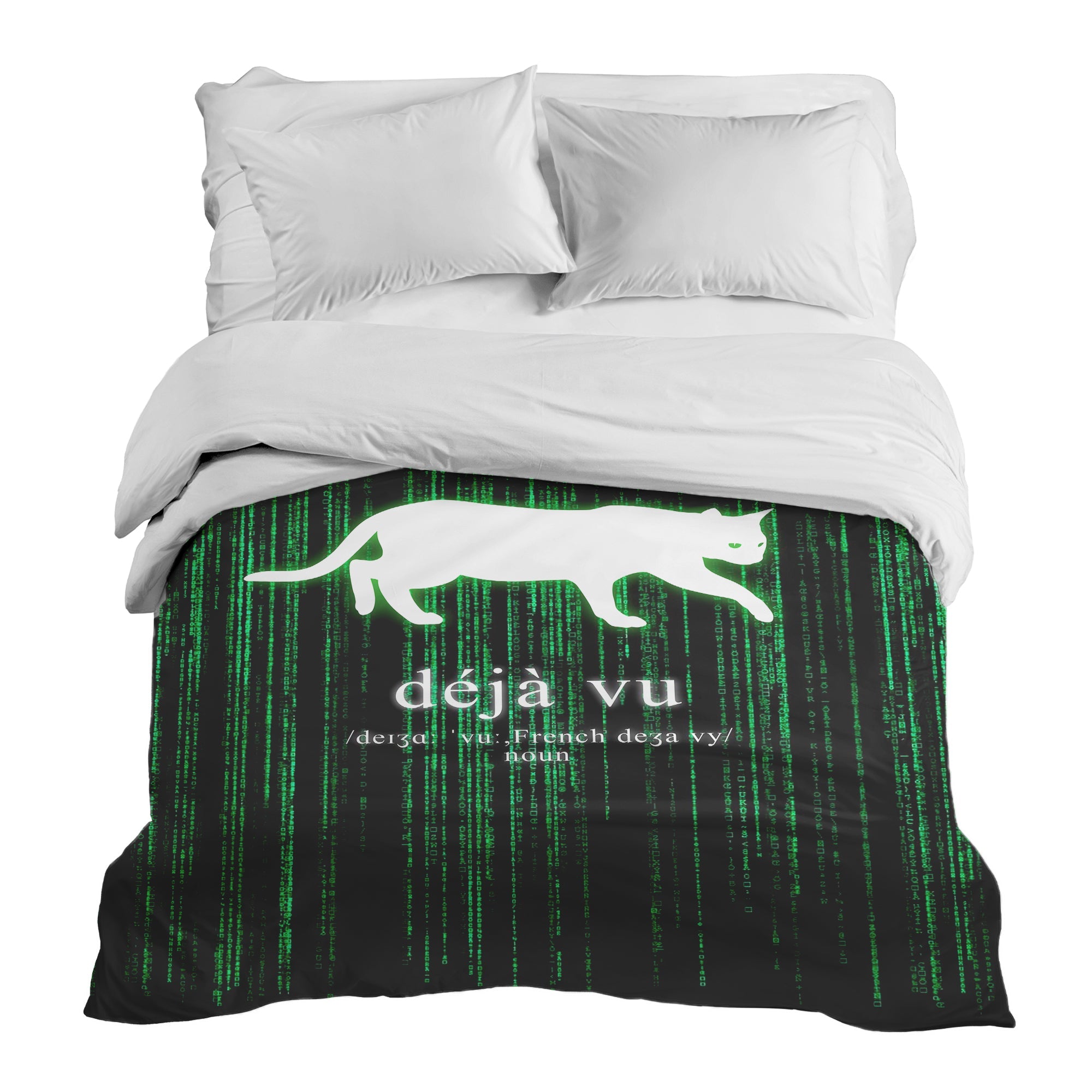 Original Therapiedecke - Baumwollbezug Grün Déjà-Vu