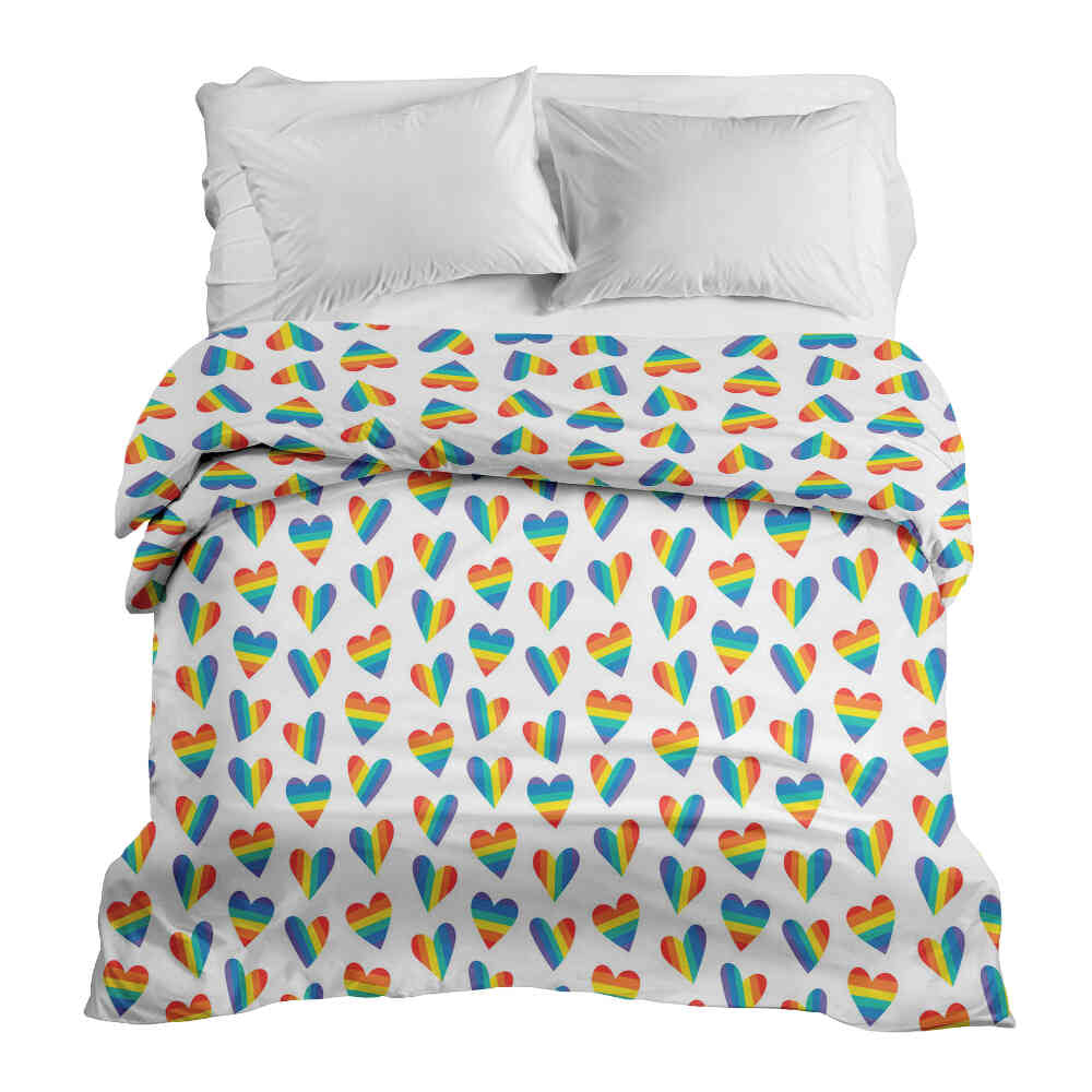 Original Therapiedecke - Baumwollbezug LOVE IS LOVE