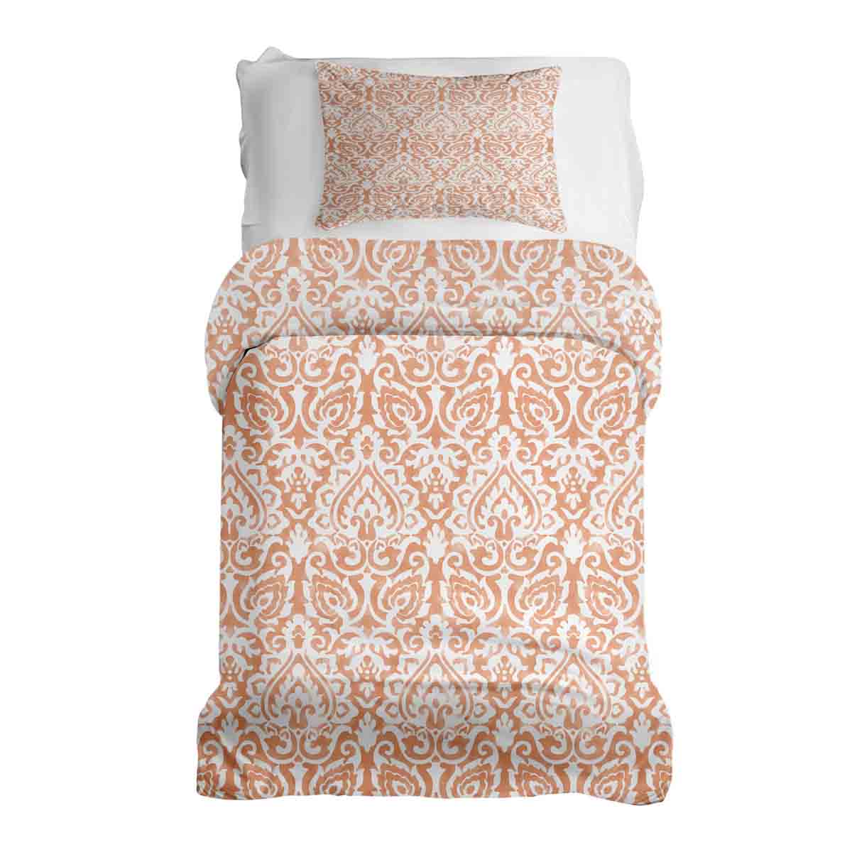 Original Therapiedecke - Baumwoll Bettwäsche Set Boho Orange