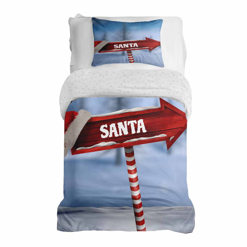 Therapiedecken Bettwäschen Set mit Santa