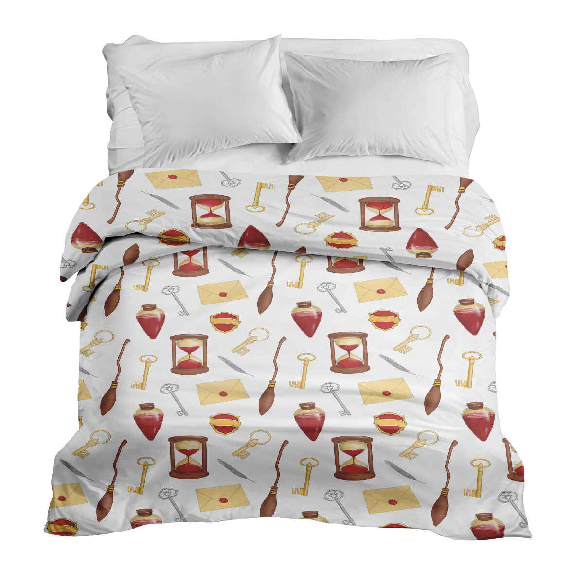 Original Therapiedecke - Baumwollbezug Weiß Magic