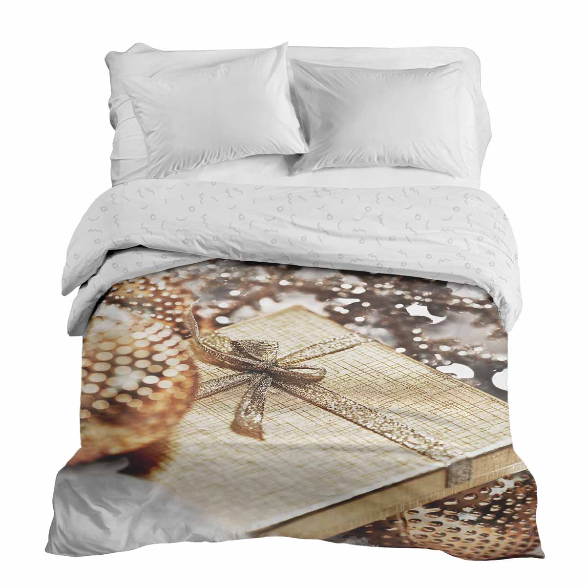 Original Therapiedecke - Baumwollbezug mit goldenem Geschenk