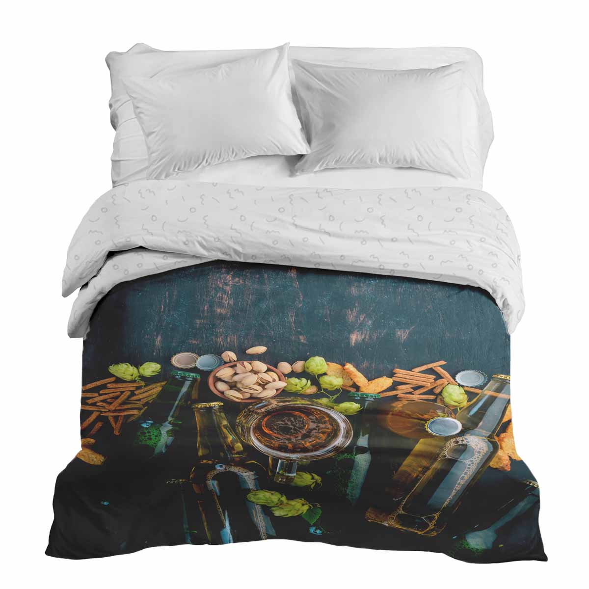 Original Therapiedecke - Baumwollbezug italienischer Abend