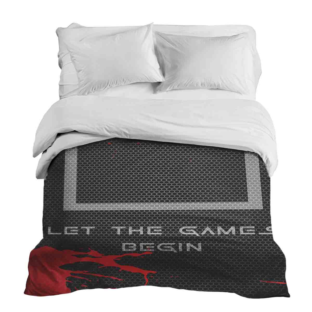 Original Therapiedecke - Baumwollbezug Schwarz Let's Play