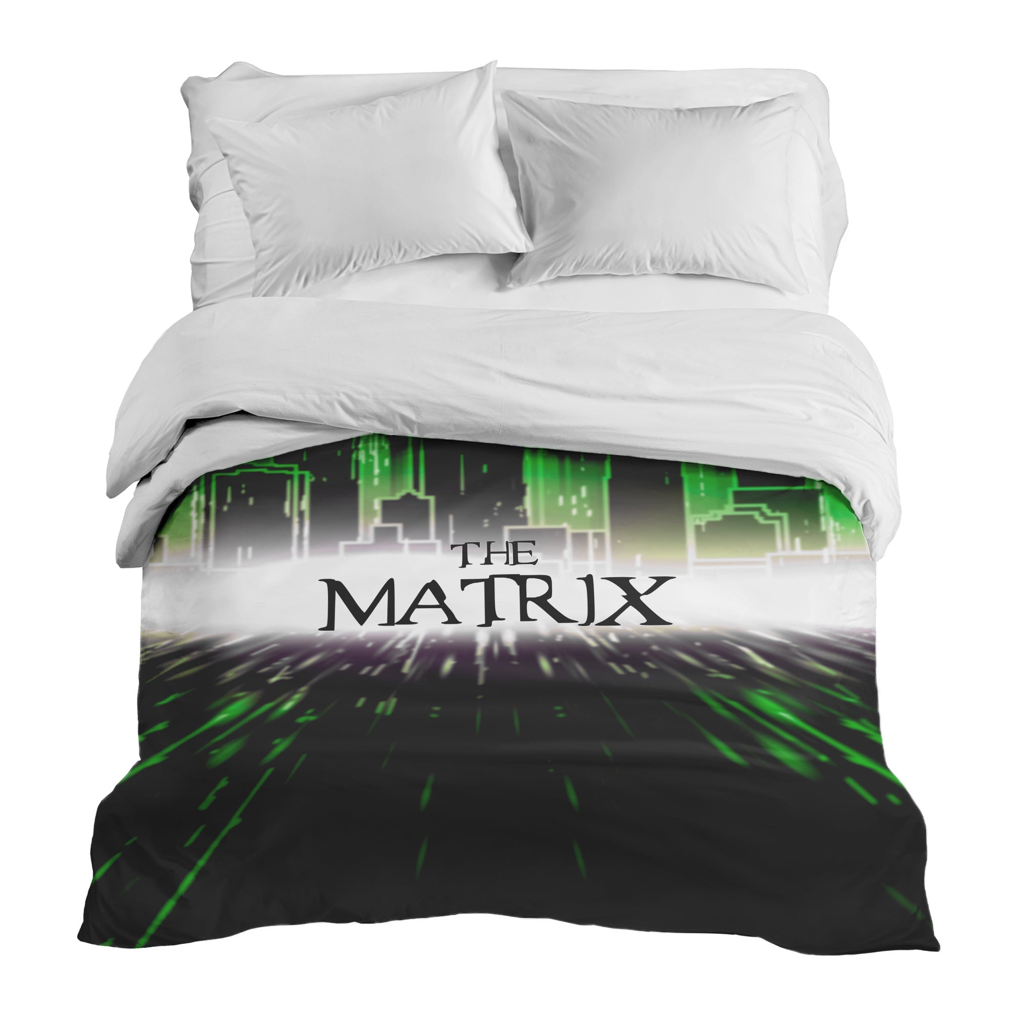 Original Therapiedecke - Baumwollbezug Stadt The Matrix