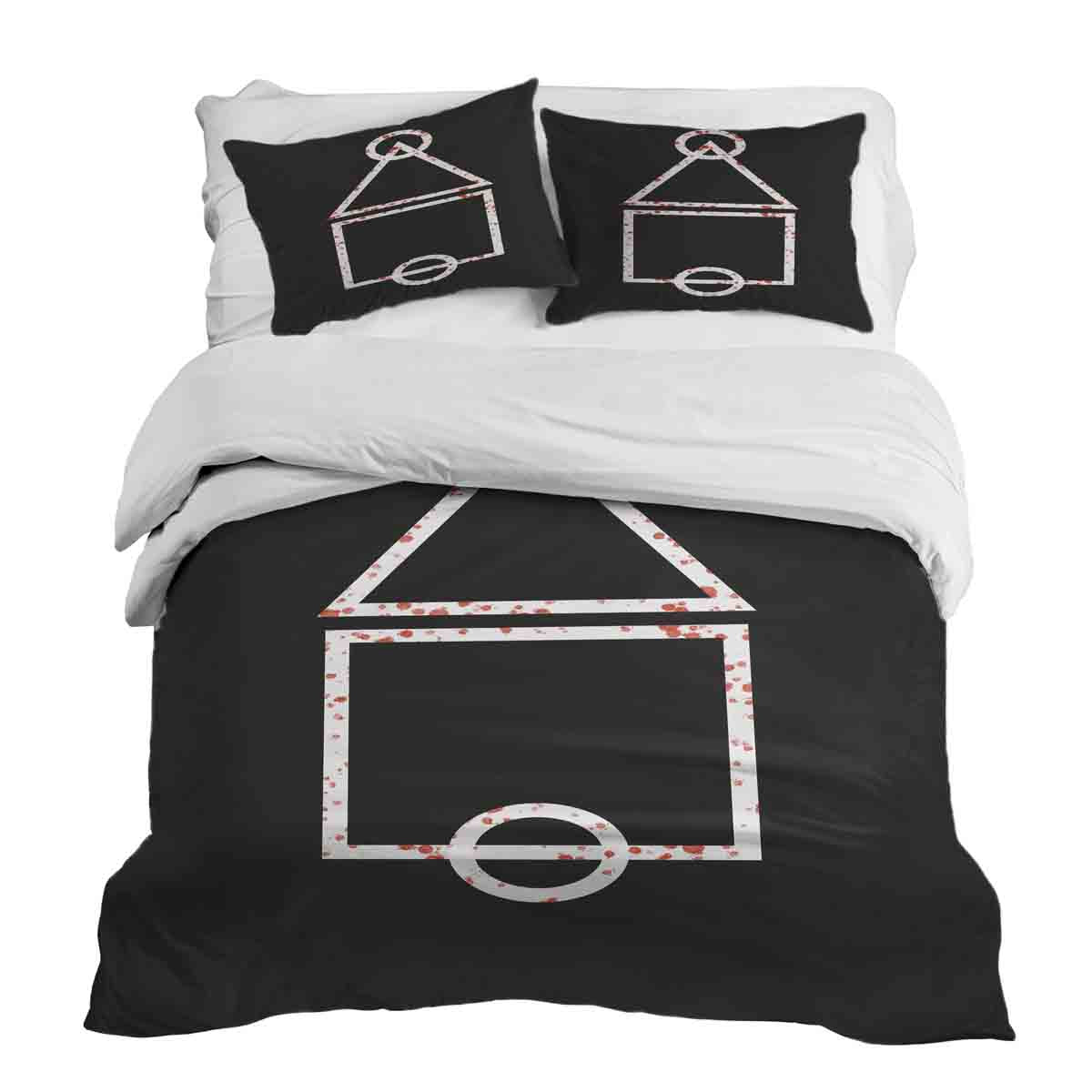 Original Therapiedecke - Baumwoll Bettwäsche Set blutige Formen