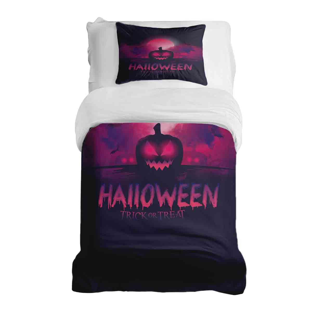 Original Therapiedecke - Baumwoll Bettwäsche Set Trick or Treat