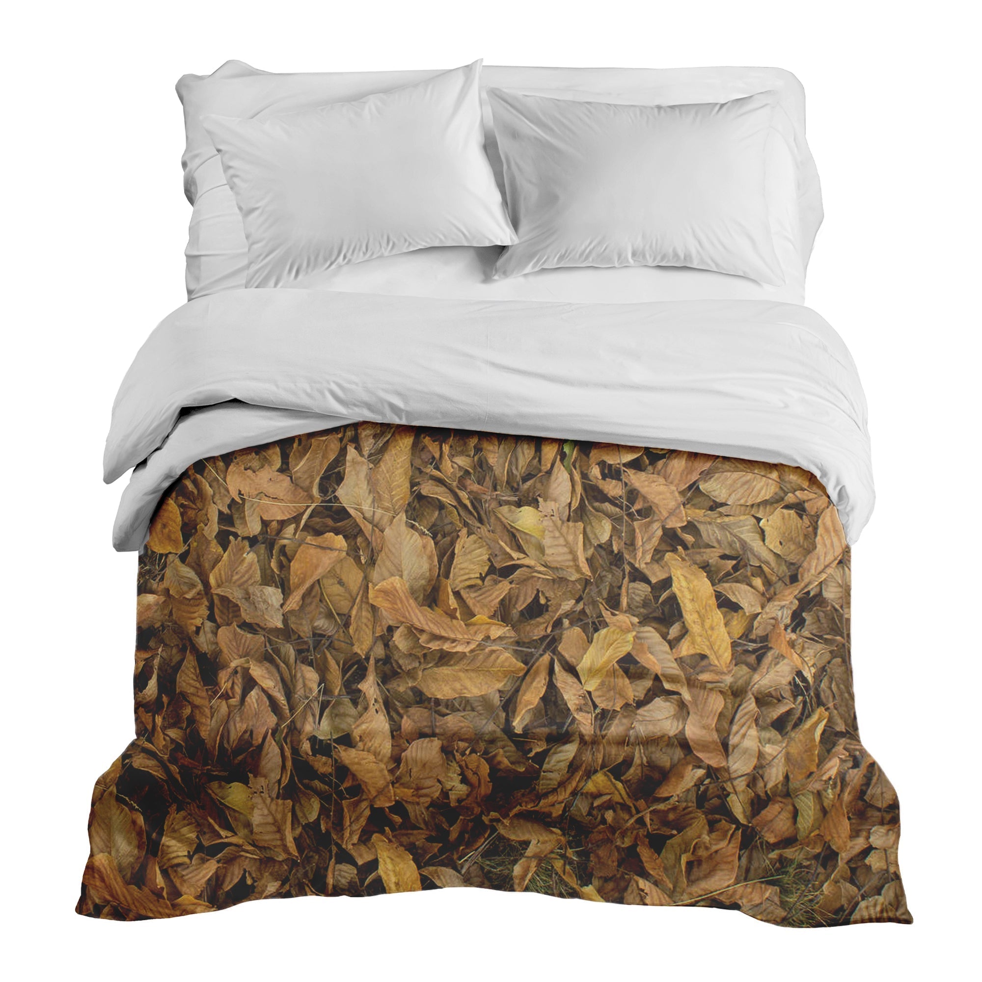 Original Therapiedecke - Baumwollbezug Laubblätter