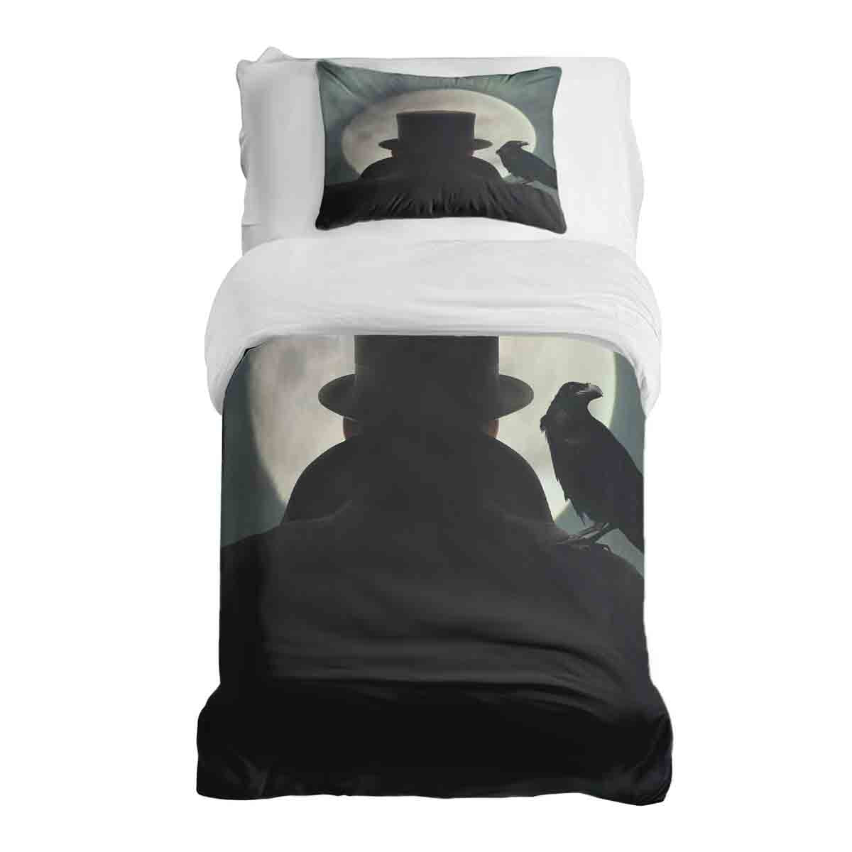 Original Therapiedecke - Baumwoll Bettwäsche Set Mann im Mondlicht