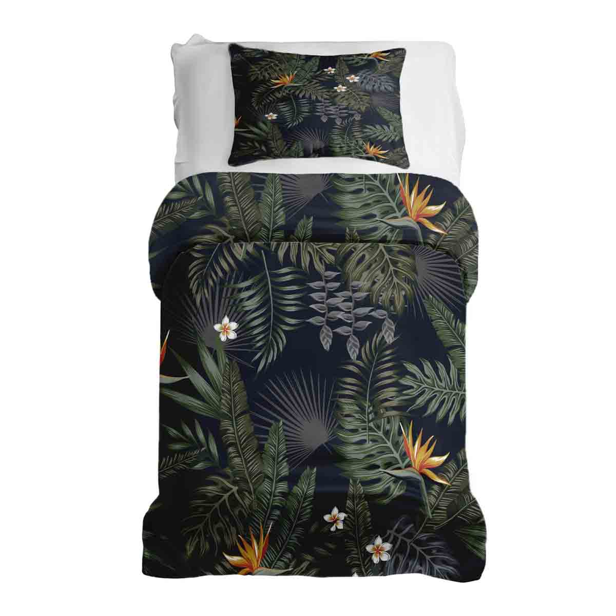 Original Therapiedecke - Baumwoll Bettwäsche Set Regenwald