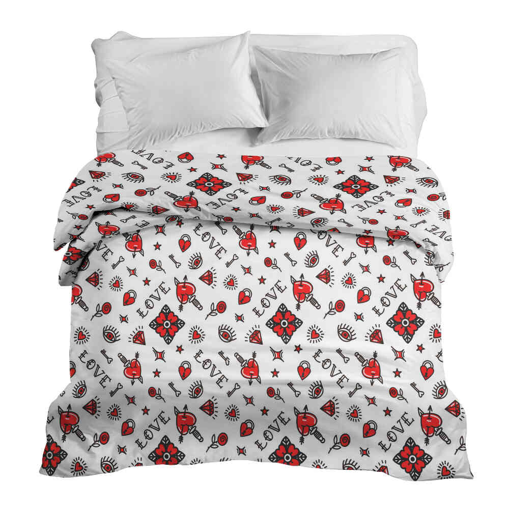 Original Therapiedecke - Baumwollbezug gemischte Liebe