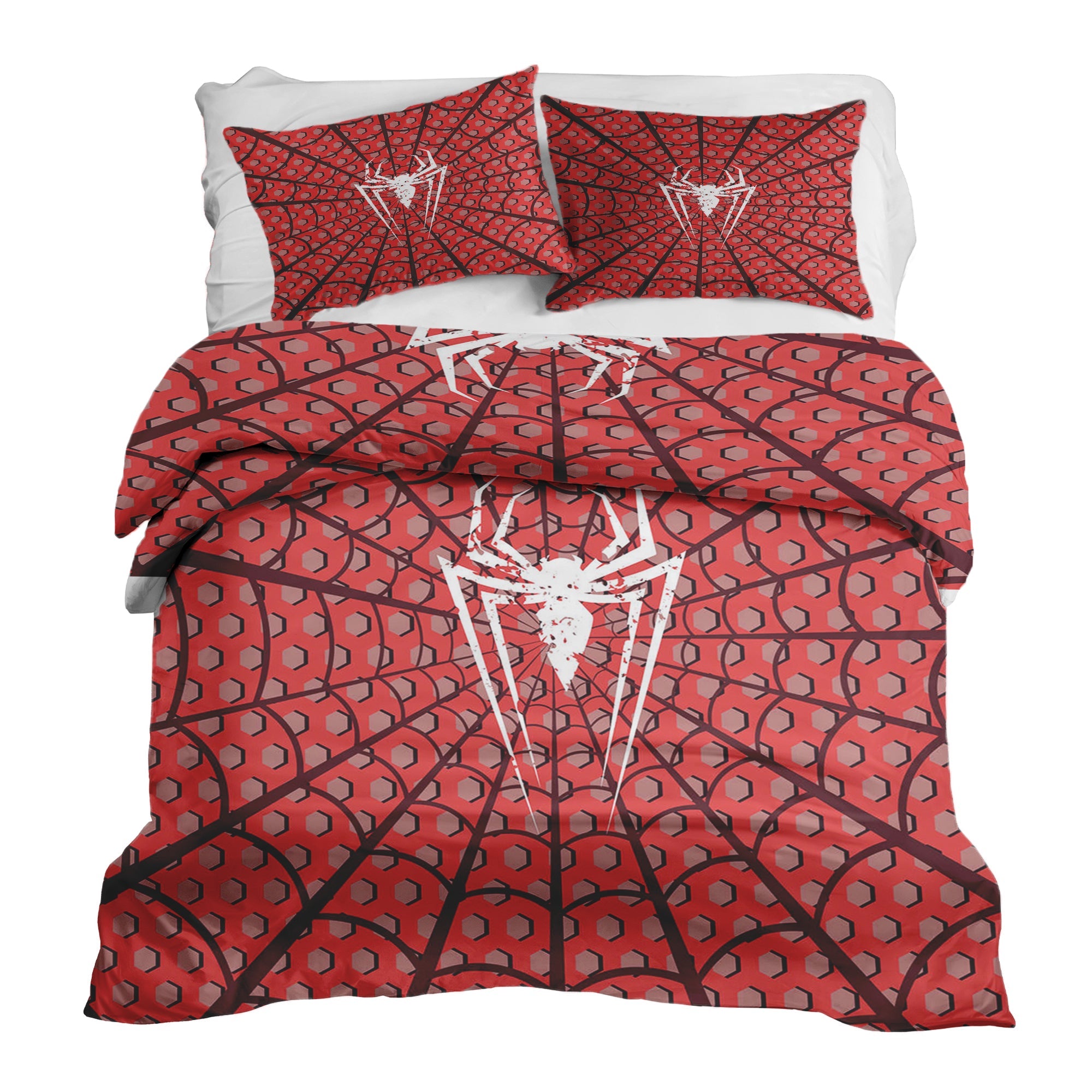 Original Therapiedecke - Baumwoll Bettwäsche Set Spiderman Spinne