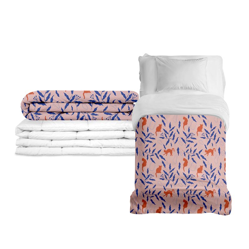 Original Therapiedecke - Rote Katze Gewichtsdecke mit Baumwollbezug für Kinder