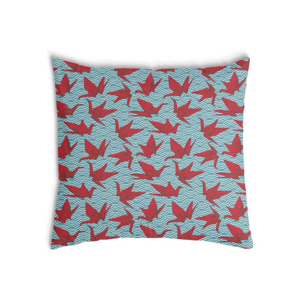 Gesundheitskissen Rot Origami