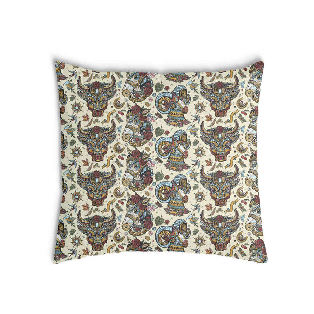 Gesundheitskissen bunte Tierköpfe