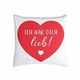 Gesundheitskissen Herz Ich hab dich Lieb