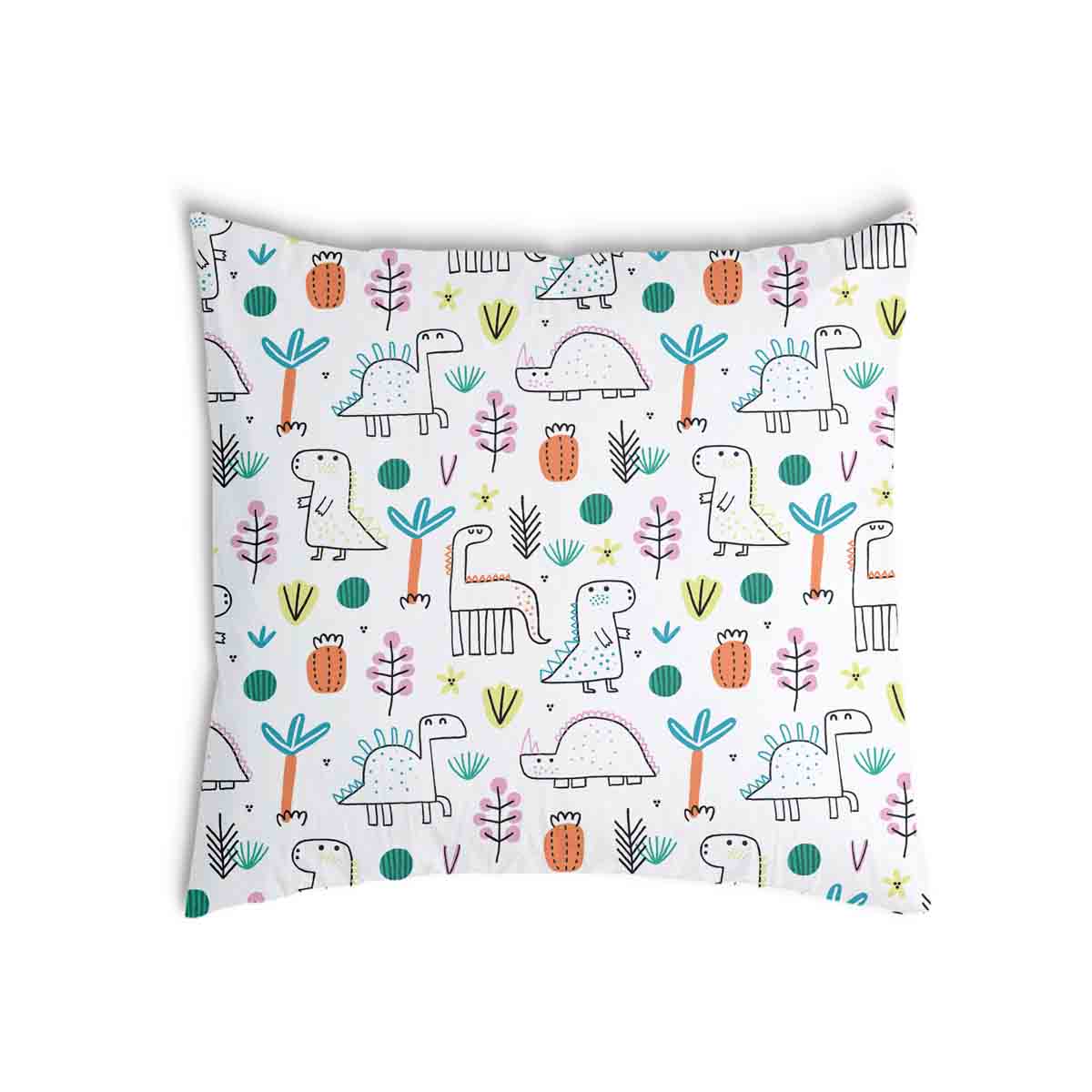 Gesundheitskissen mit bunten Dinos