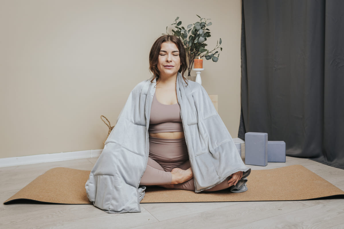 Gesundheitskissen Grüne Blätter