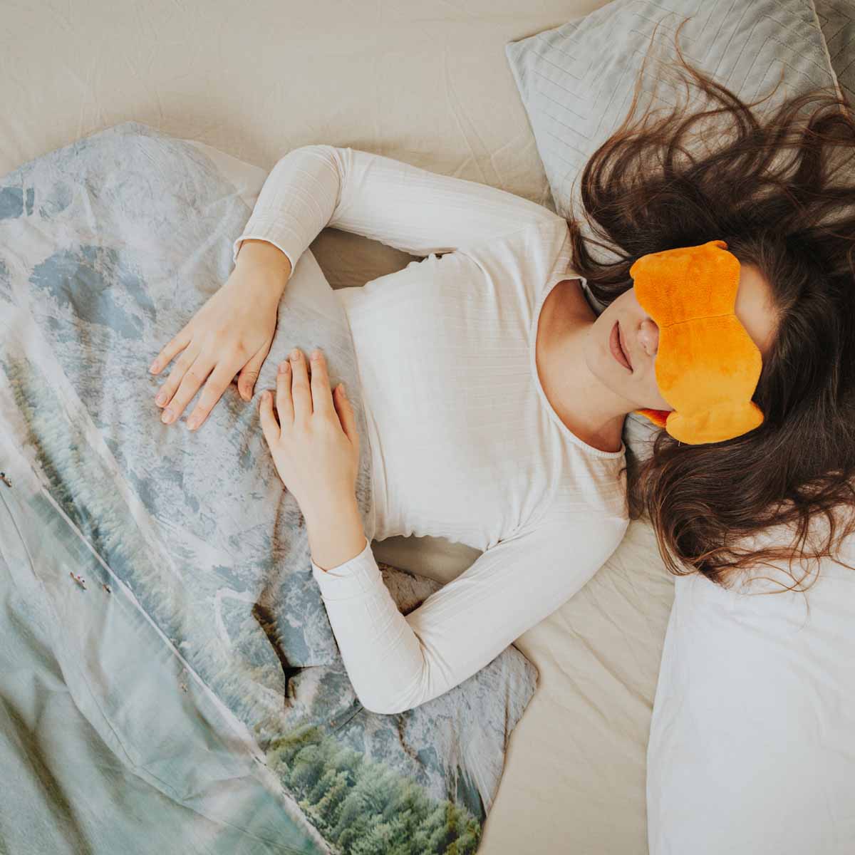 Original Therapiedecke - Baumwoll Bettwäsche Set See mit Booten