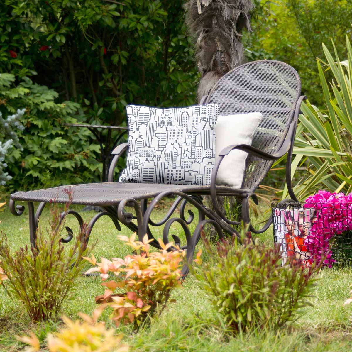 Gesundheitskissen Weiß New York