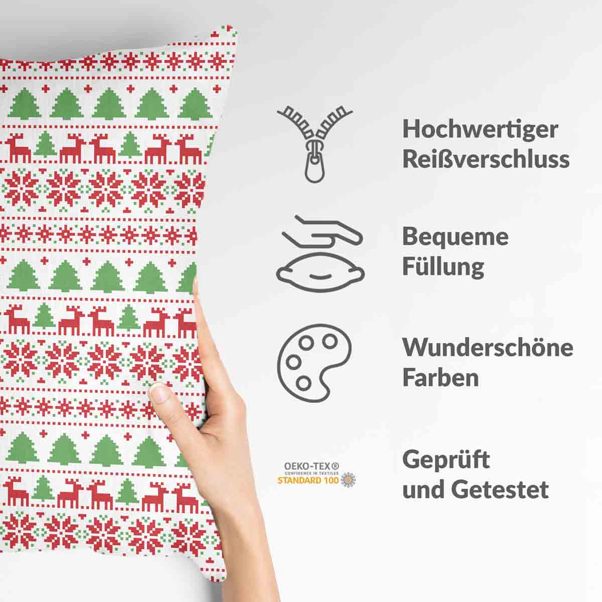 Gesundheitskissen Weihnachten in Norwegen