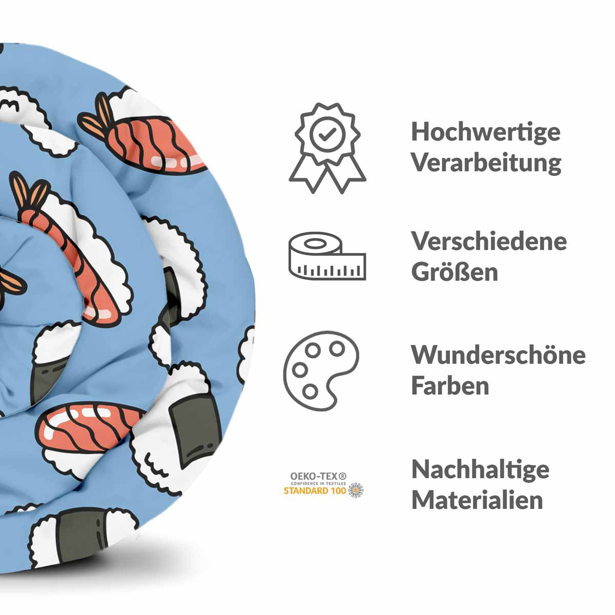 Original Therapiedecke - Baumwoll Bettwäsche Set mit Sashimi