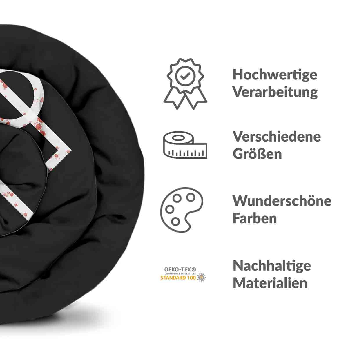 Original Therapiedecke - Baumwoll Bettwäsche Set blutige Formen