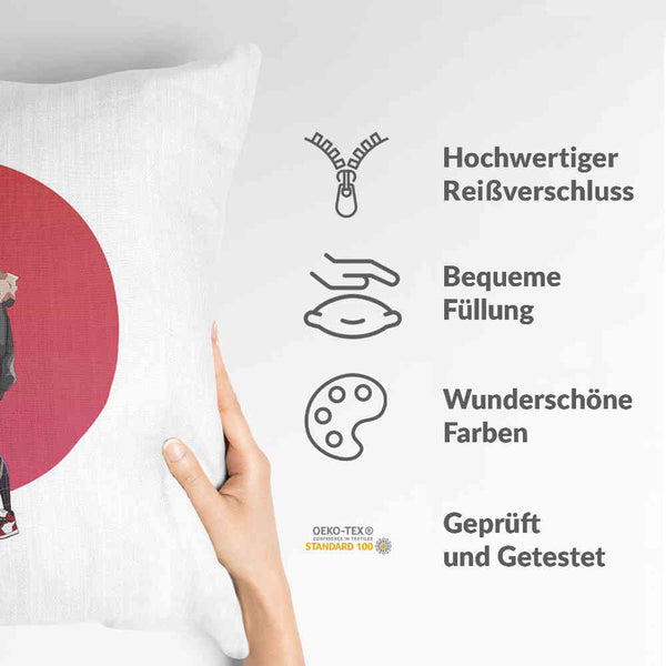 Gesundheitskissen Weiß mit Spiderman