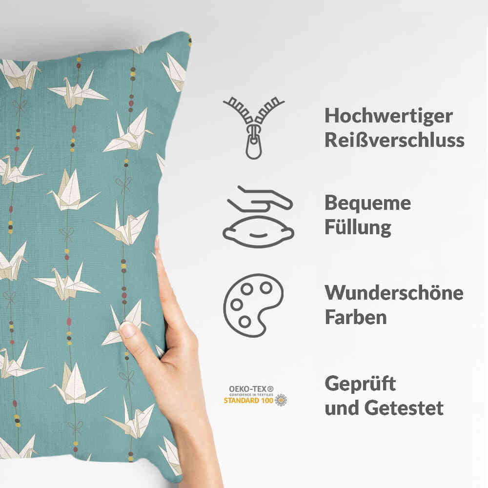 Gesundheitskissen Origami Schwan