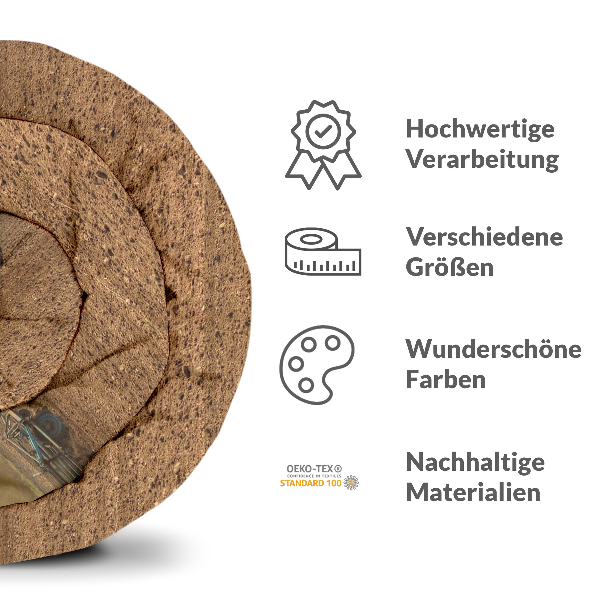 Original Therapiedecke - Baumwoll Bettwäsche Set Traktor mit Anhänger