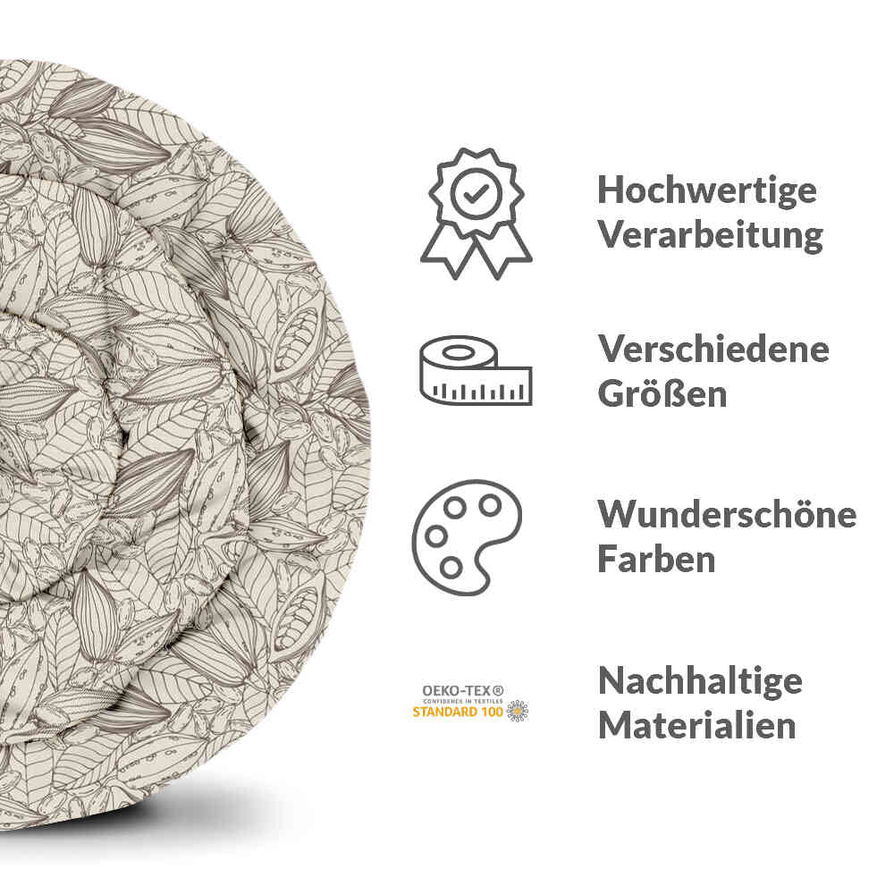 Original Therapiedecke - Baumwollbezug Kakaopflanze