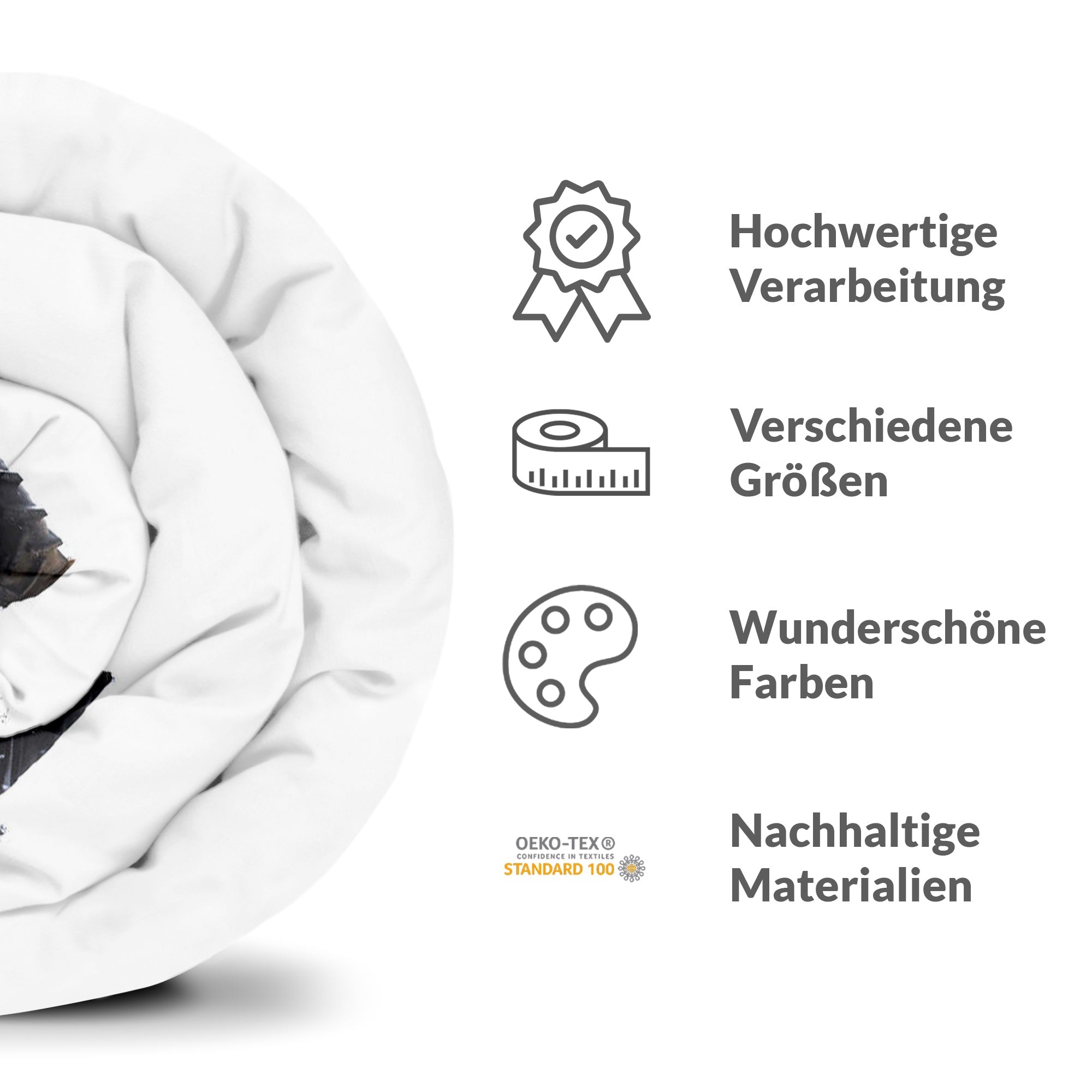 Original Therapiedecke - Baumwollbezug Traktor in Orange