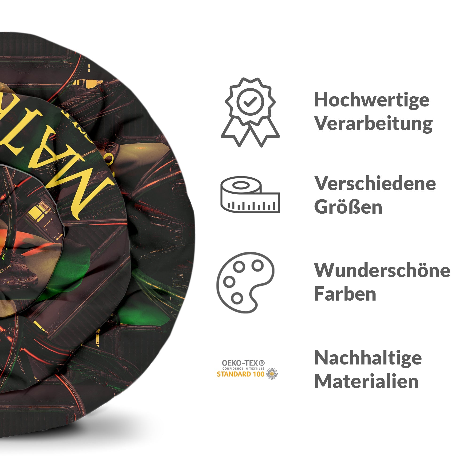 Original Therapiedecke - Baumwollbezug Braun Matrix