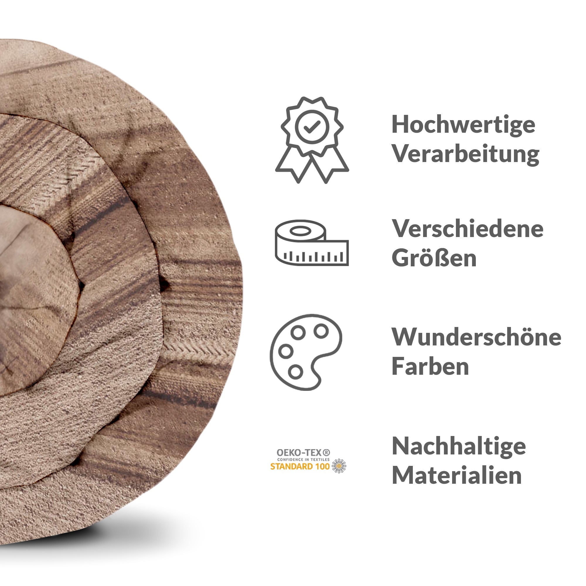 Original Therapiedecke - Baumwollbezug Traktor im Staub