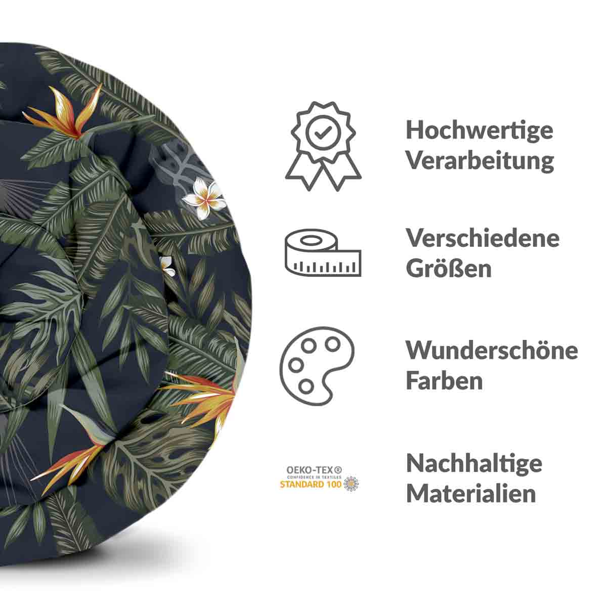 Original Therapiedecke - Baumwoll Bettwäsche Set Regenwald