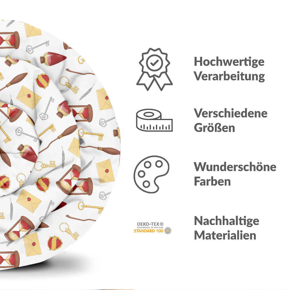 Original Therapiedecke - Baumwollbezug Weiß Magic