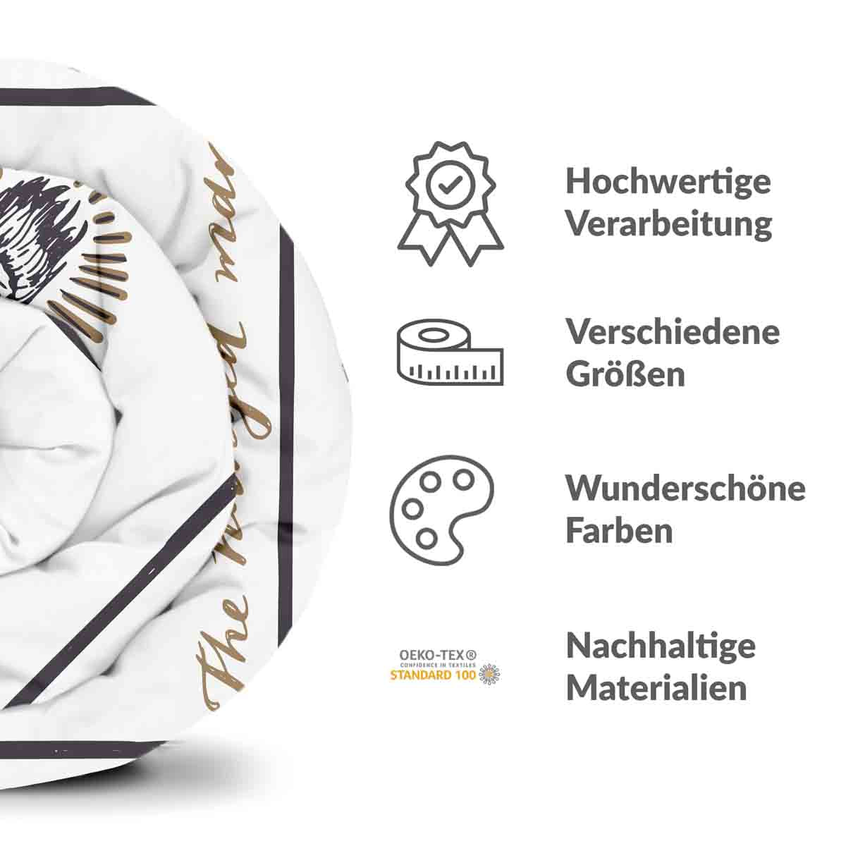 Original Therapiedecke - Baumwoll Bettwäsche Set The Hanged Man