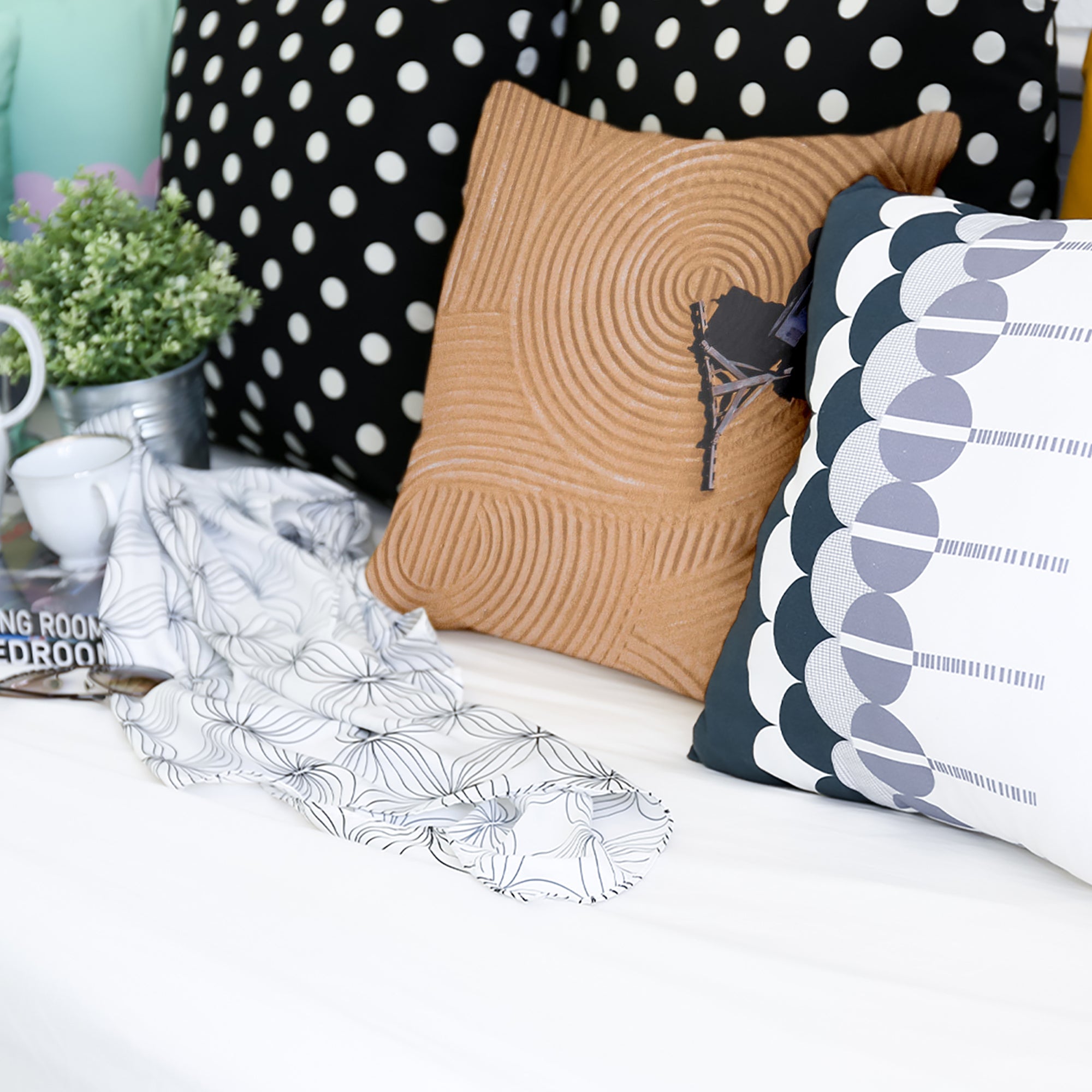 Gesundheitskissen Kreise im Feld