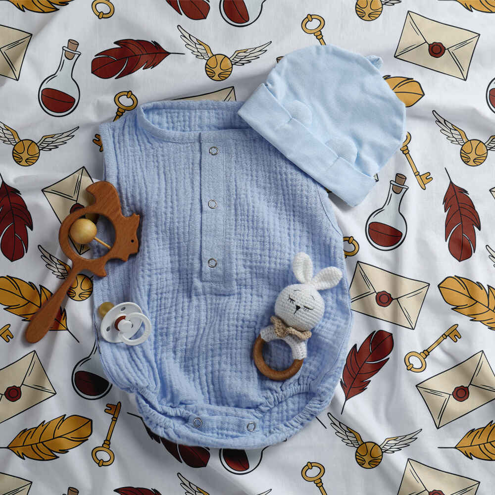 Original Therapiedecke - Baumwoll Bettwäsche Set Goldener Schnatz