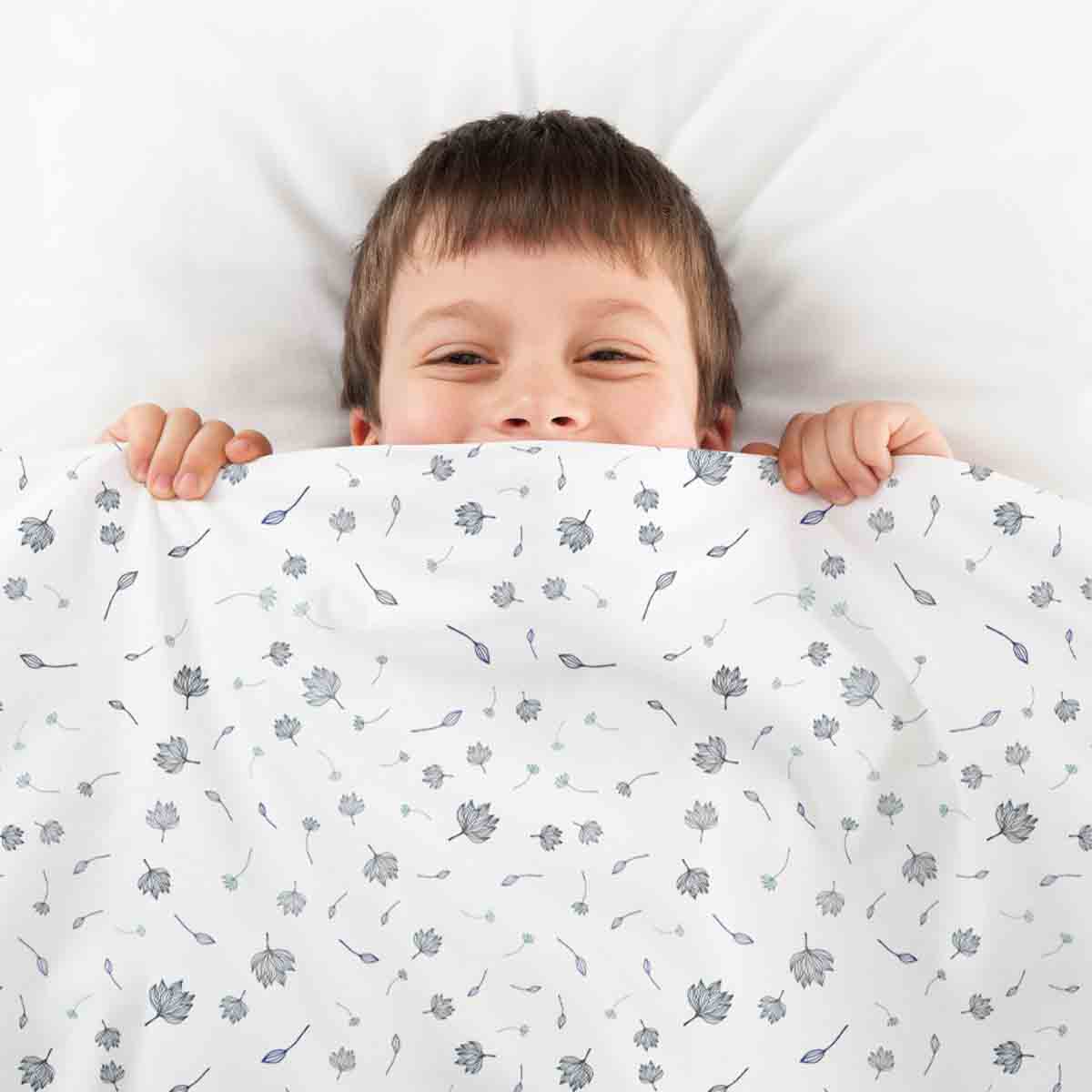 Original Therapiedecke - Baumwoll Bettwäsche Set fliegende Blätter