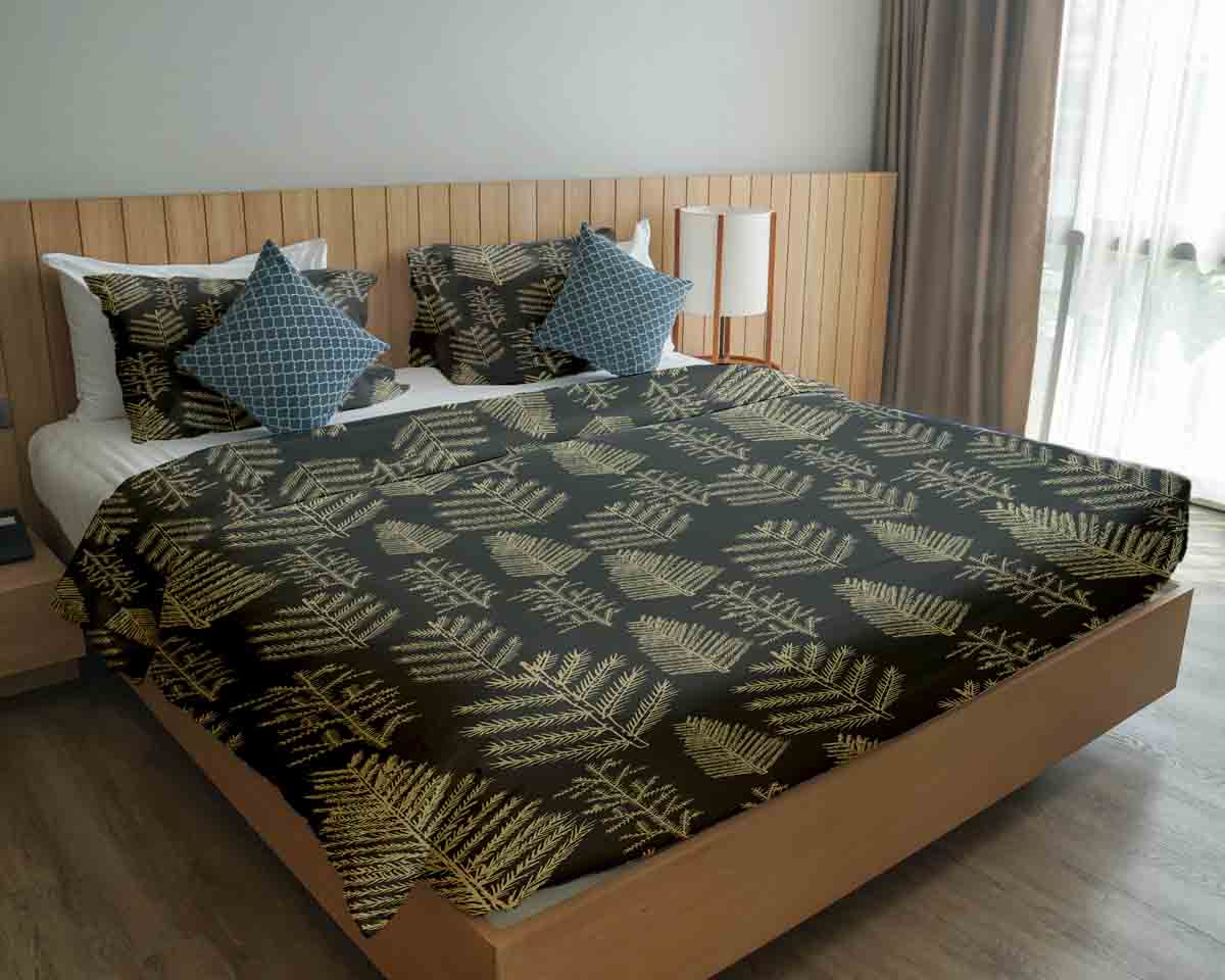 Original Therapiedecke - Baumwollbezug mit Waldmotiv