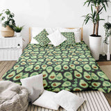 Therapiedecken Baumwollbezug Grüne Avocados