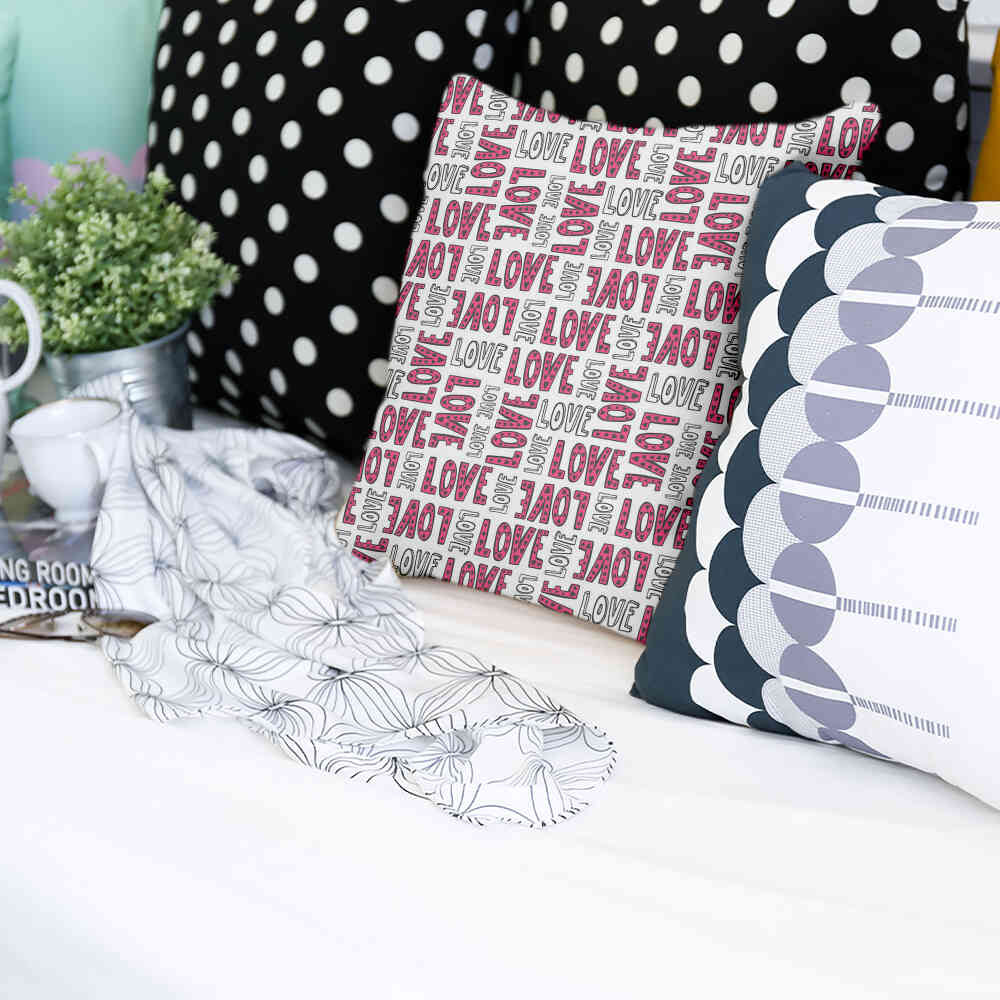 Gesundheitskissen Weiß L.O.V.E