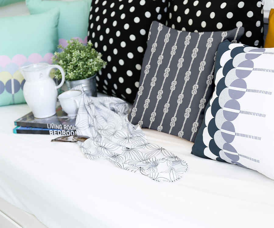 Gesundheitskissen Seemannsknoten