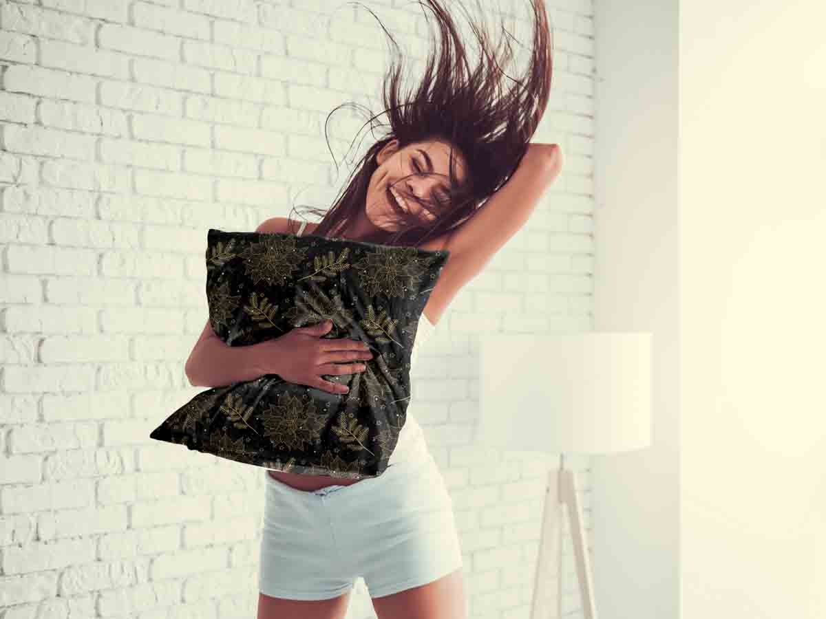 Gesundheitskissen Schwarz Christstern